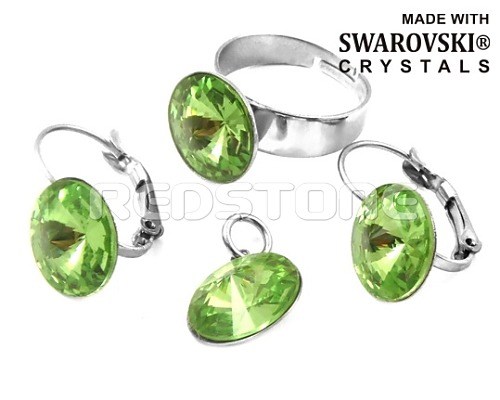 Sada Swarovski Crystals RED1104